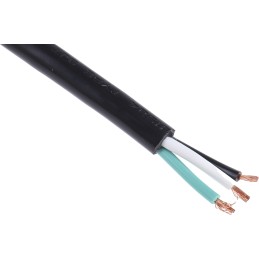 1 pcs - RS PRO Unterminated Type B US Plug Plug Power Cord, 2m