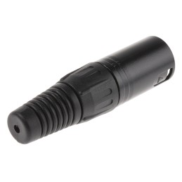 1 pcs - RS PRO Cable Mount XLR Connector, Male, 250 V ac, 3 Way, Silver Plating