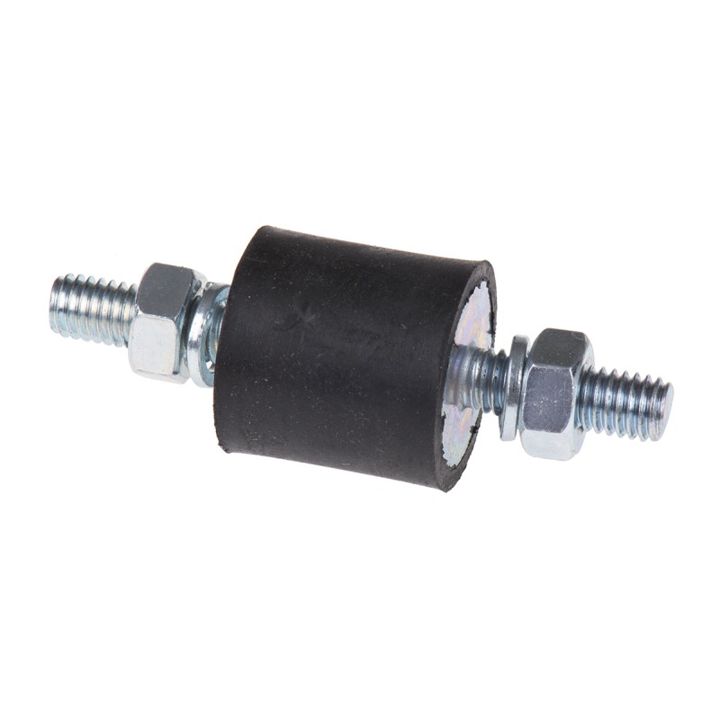 4 pcs - FIBET M6 Anti Vibration Mount, Male to Male Bobbin with 32.4kg Compression Load
