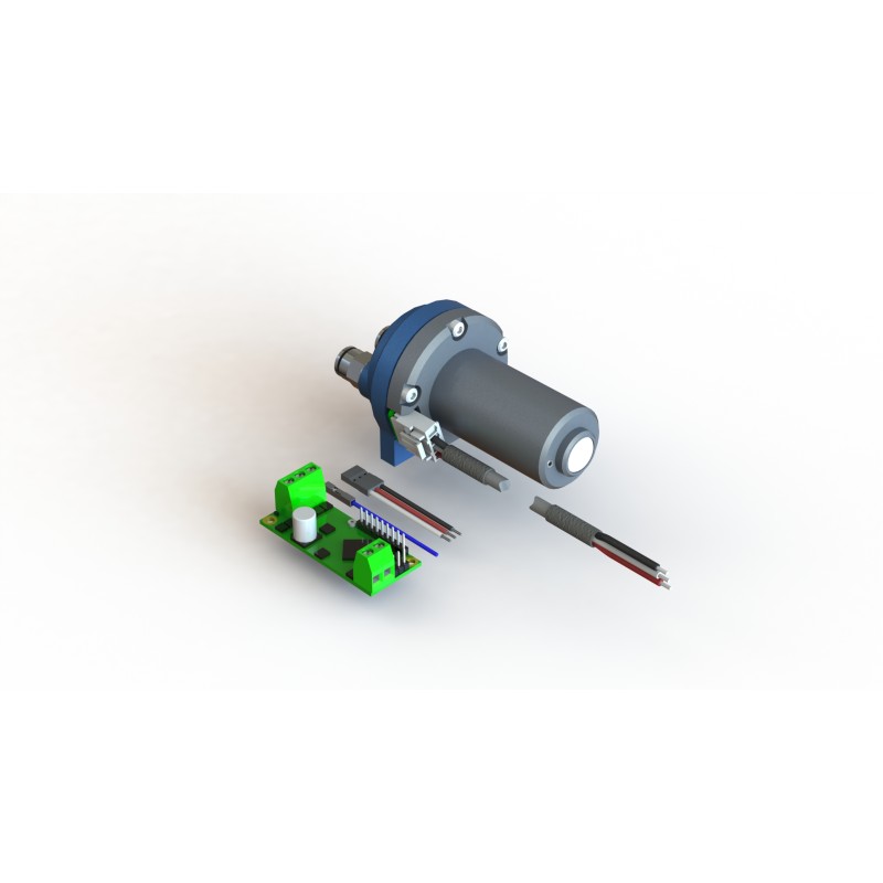 1 pcs - RS PRO 6 - 28V 10bar Direct drive, Seal-less Coupling Micro External Gear Pump Water Pump, 1500ml/min