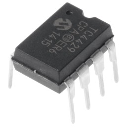 1 pcs - Microchip TC4429CPA, MOSFET 1, 6 A, 18V 8-Pin, PDIP