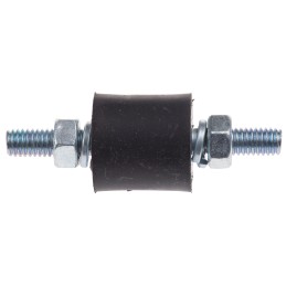 4 pcs - FIBET M6 Anti Vibration Mount, Male to Male Bobbin with 17.6kg Compression Load