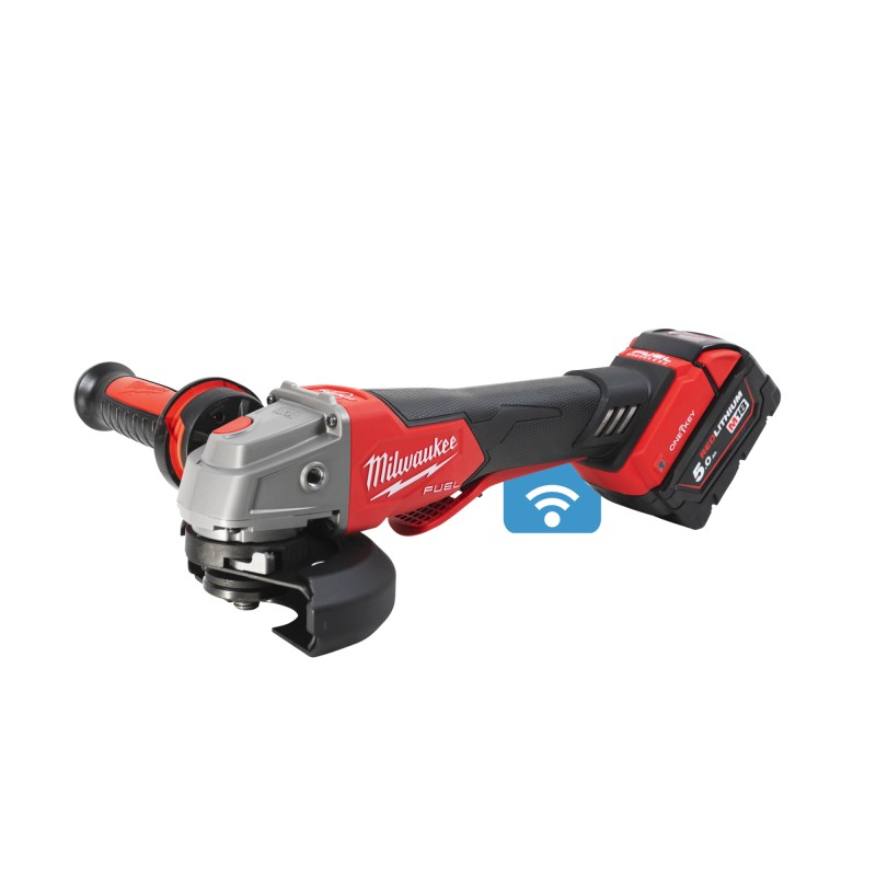 1 pcs - Milwaukee M18 ONEFSAG115XPDB-552X 115mm Cordless Angle Grinder