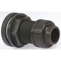 1 pcs - Georg Fischer Straight Tank Adapter PVC Pipe Fitting