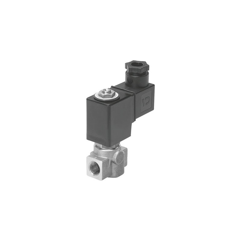 1 pcs - Festo Solenoid Valve VZWD-L-M22C-M-G14-40-V-1P4-8-R1, 2 port(s) , NC, 24 V dc, 1/4in