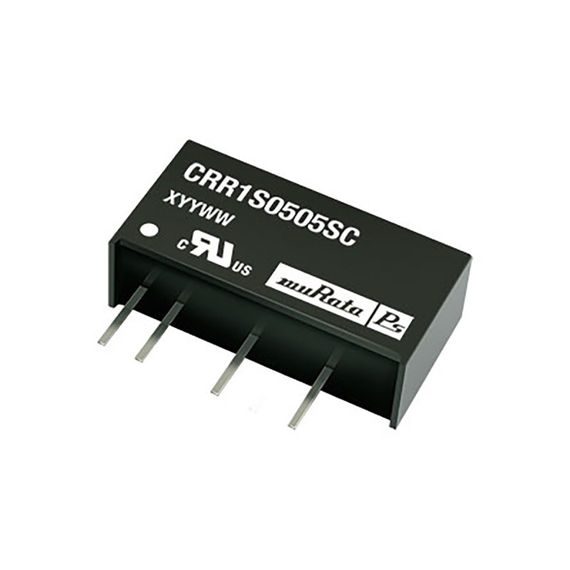 1 pcs - Murata Power Solutions CRR1 DC-DC Converter, 5V dc/ 200mA Output, 4.5 - 5.5 V dc Input, 1W, Through Hole, +85°C