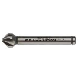 1 pcs - EXACT HSS-E Drill Bit, 10.4mm Head, 3 Flute(s), 90°, 1 Piece(s)