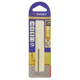 1 pcs - Tivoly 1080442 Series High Speed Steel, 2mm Diameter, 49 mm Overall