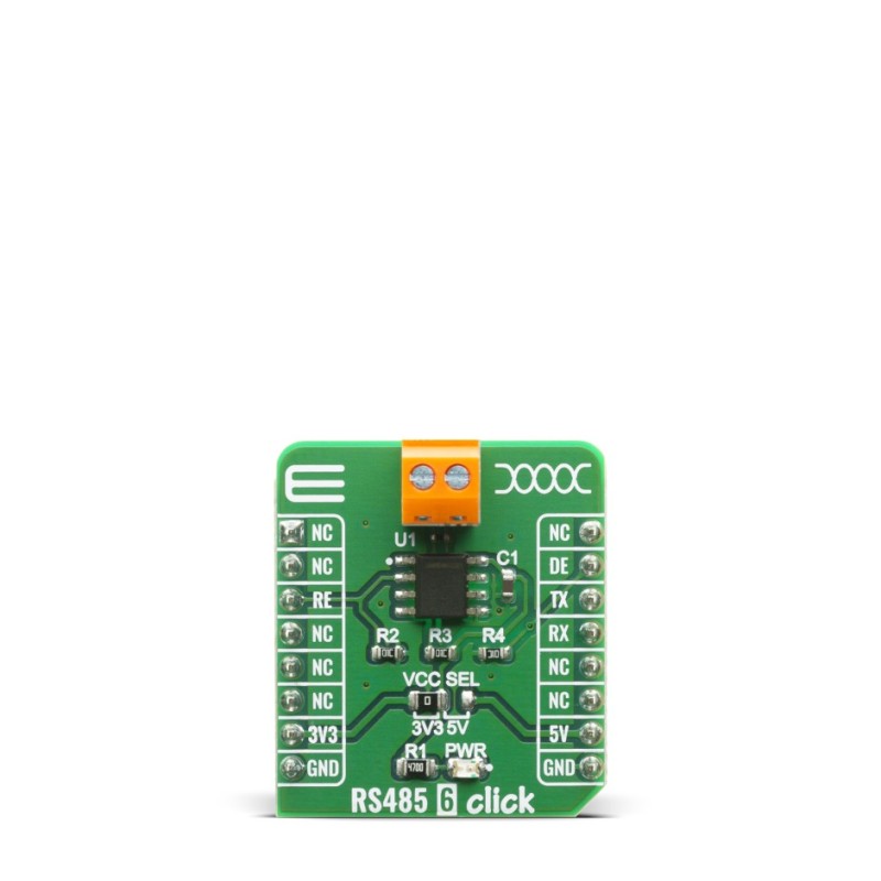 1 pcs - MikroElektronika RS485 6 Click THVD1329DT for HVAC Systems MIKROE-3993