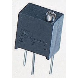 50 pcs - 2kΩ, Through Hole Trimmer Potentiometer 0.25W Top Adjust Vishay, T63