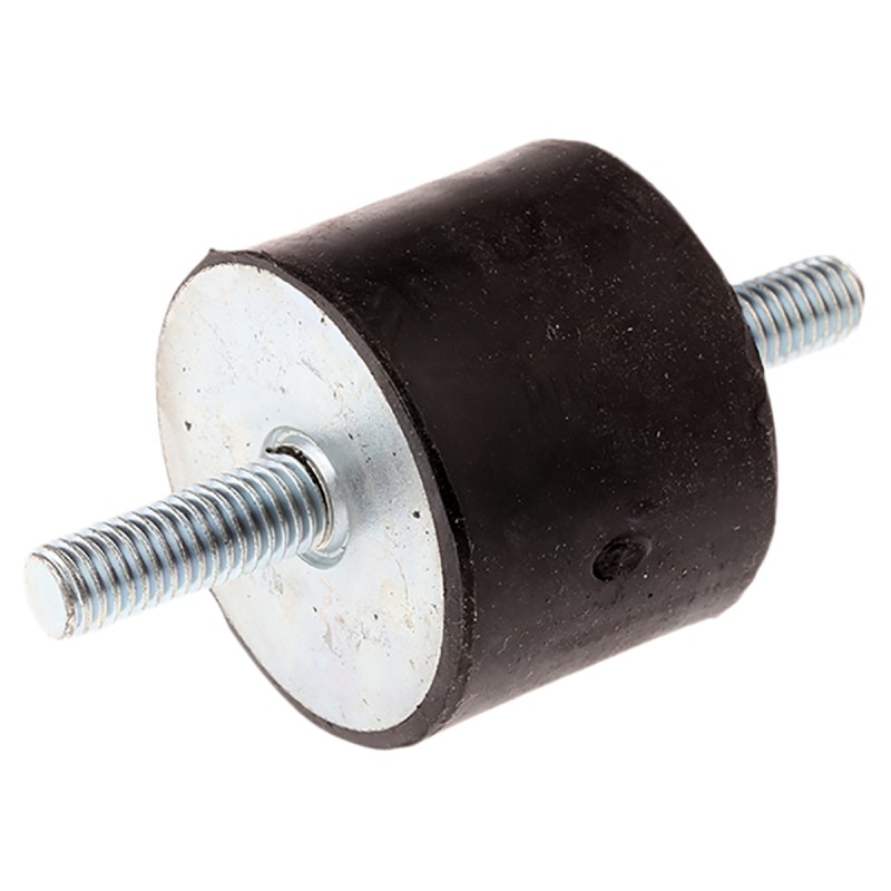 4 pcs - FIBET M8 Anti Vibration Mount, Male to Male Bobbin with 109.8kg Compression Load