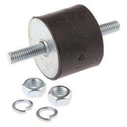 4 pcs - FIBET M8 Anti Vibration Mount, Male to Male Bobbin with 109.8kg Compression Load