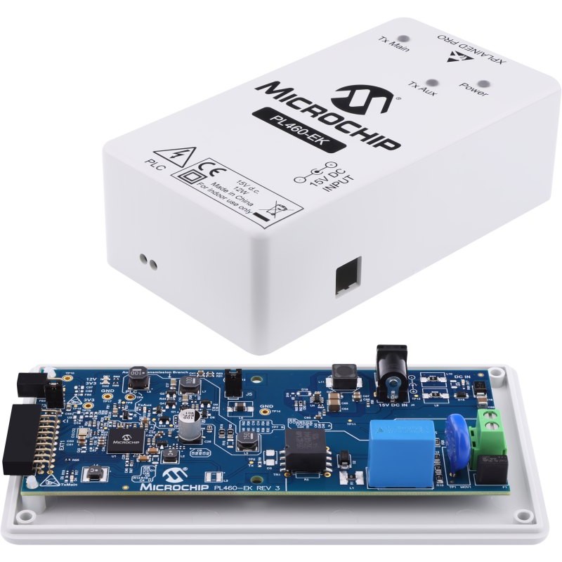 1 pcs - Microchip PL460 Evaluation Kit PL460 Evaluation Kit for PL460 0 - 500KHz EV13L63A