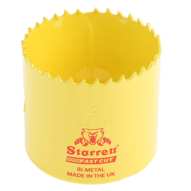 1 pcs - Starrett HSS 51mm Hole Saw