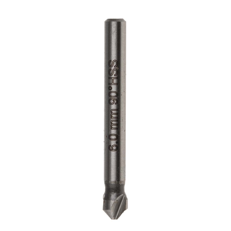 1 pcs - RS PRO HSS Drill Bit, 6mm Head, 3 Flute(s), 90°, 1 Piece(s)