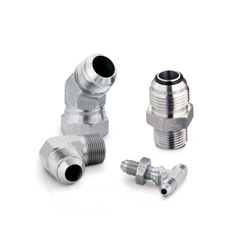 1 pcs - Parker Hydraulic Male Stud UNF 3/4-16 Male to UNF 3/4-16 Female, 8S6MXS