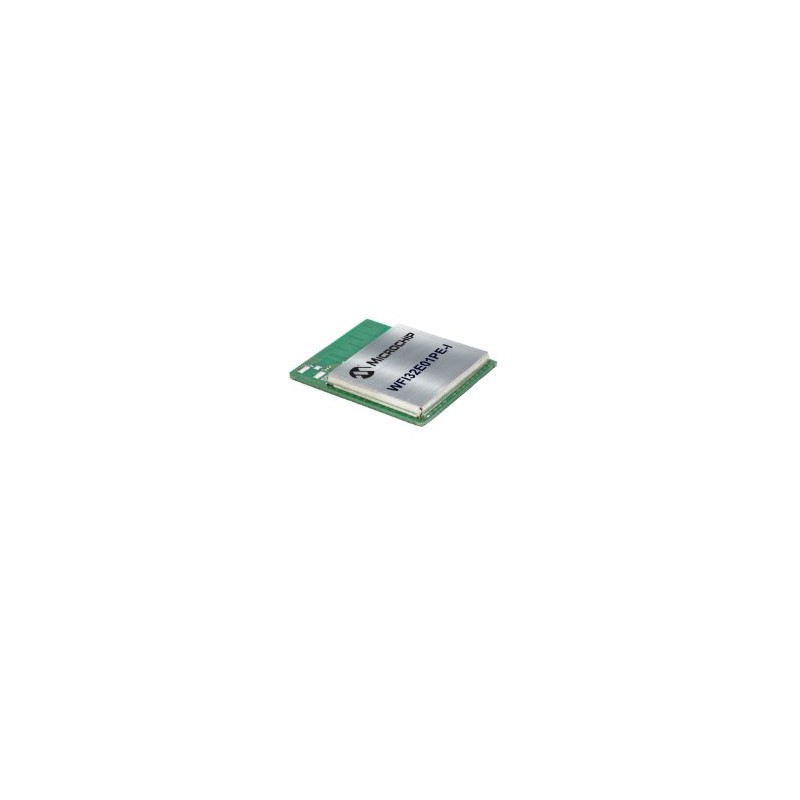 1 pcs - Microchip 1MB Flash, 54-pad Wi-Fi SoC module, 320KB RAM, 802.11 b/g/n, Crypto, u.FL connector PIC32MZ1025W104 WiFi for