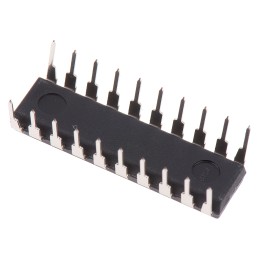 1 pcs - Texas Instruments SN74HC541N Octal-Channel Buffer & Line Driver, 3-State, 20-Pin PDIP