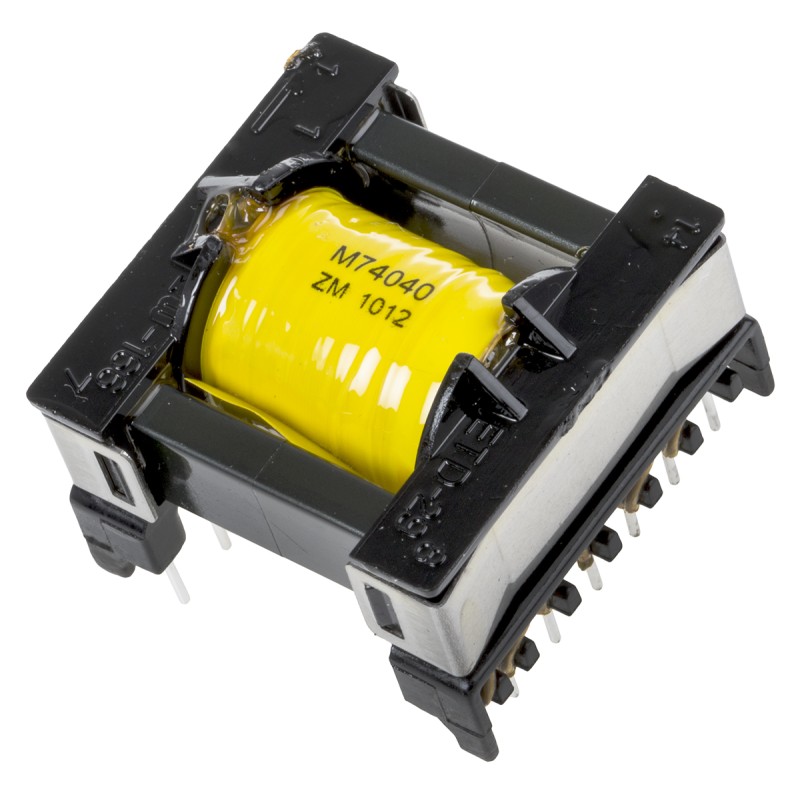 1 pcs - 4 Output 35 - 40W Flyback SMPS Transformer, 85 - 265V ac, 3.3 - 7 V ac, 8 - 16.5 V ac, 500μH