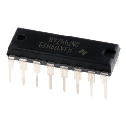 1 pcs - Texas Instruments SN7447AN, Decoder, 16-Pin PDIP