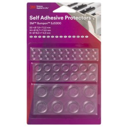 42 pcs - 3M Cylindrical PUR Self Adhesive Feet