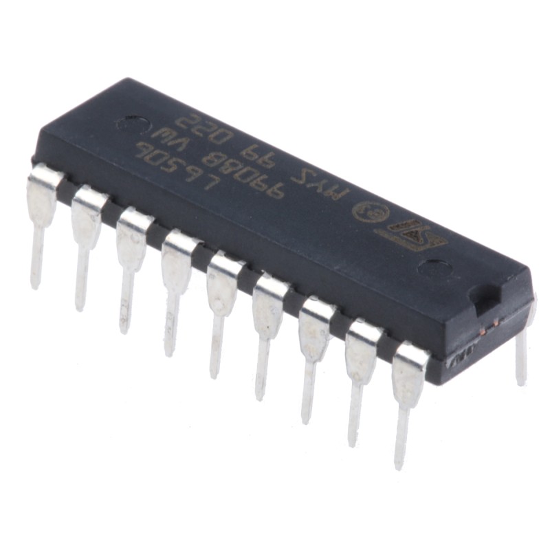 1 pcs - STMicroelectronics L6506, Stepper Motor Controller, 7 V 18-Pin, PDIP