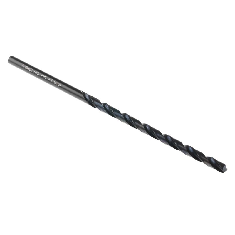 1 pcs - Dormer A110 Series HSS Twist Drill Bit, 4.5mm Diameter, 126 mm Overall