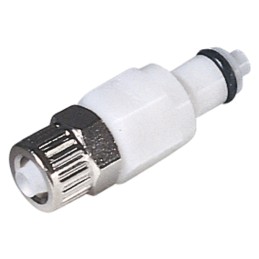 1 pcs - Colder Products Hose Connector, Straight Threaded Coupling, PTF 10mm 8mm ID, 8.3 bar