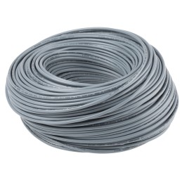 1 Reel of 100 M - Lapp Grey 2.5 mm² Hook Up Wire, 13 AWG, 100m, PVC Insulation