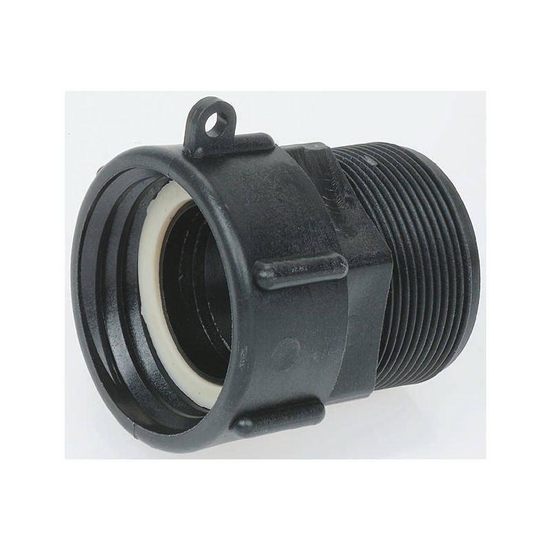 1 pcs - Snaplock Hose Connector, Straight IBC Adaptor, BSP 3/4in 3/4in ID