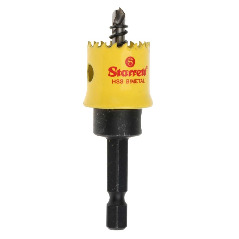 1 pcs - Starrett HSS 19mm Hole Saw