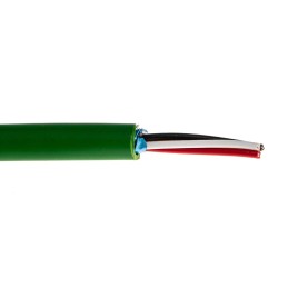 1 Reel of 100 M - Belden Multicore Industrial Cable, 0.5 mm², 4 Cores, 20 AWG, Screened, 100m, Green Sheath