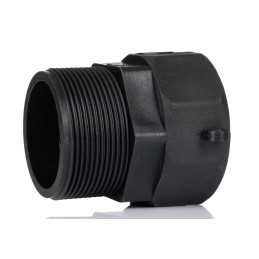 1 pcs - Snaplock Hose Connector, Straight IBC Adaptor, BSP 2in 2in ID