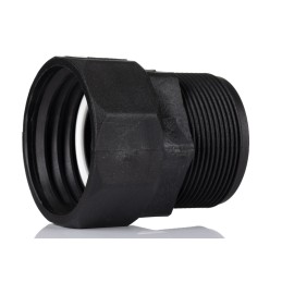 1 pcs - Snaplock Hose Connector, Straight IBC Adaptor, BSP 2in 2in ID