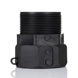 1 pcs - Snaplock Hose Connector, Straight IBC Adaptor, BSP 2in 2in ID