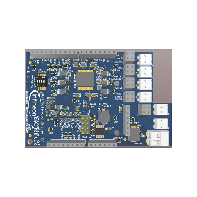 1 pcs - Infineon TLE92466EDEVALBOARDTOBO1 Arduino UNO Evaluation Board TLE92466EDEVALBOARDTOBO1