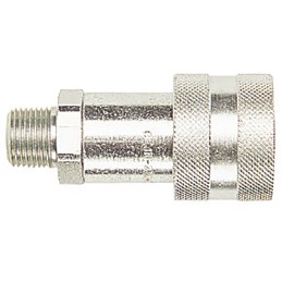 1 pcs - CEJN Steel Female Hydraulic Quick Connect Coupling, NPT 1/4 Male