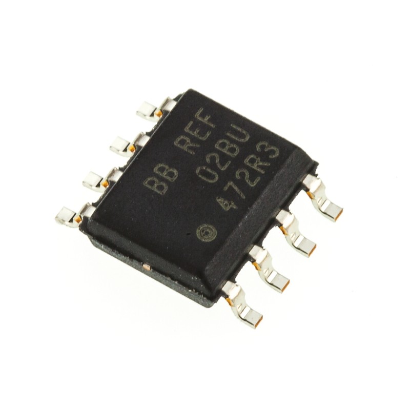 1 pcs - Texas Instruments Fixed Series Voltage Reference 5V ±0.2 % 8-Pin SOIC, REF02BU