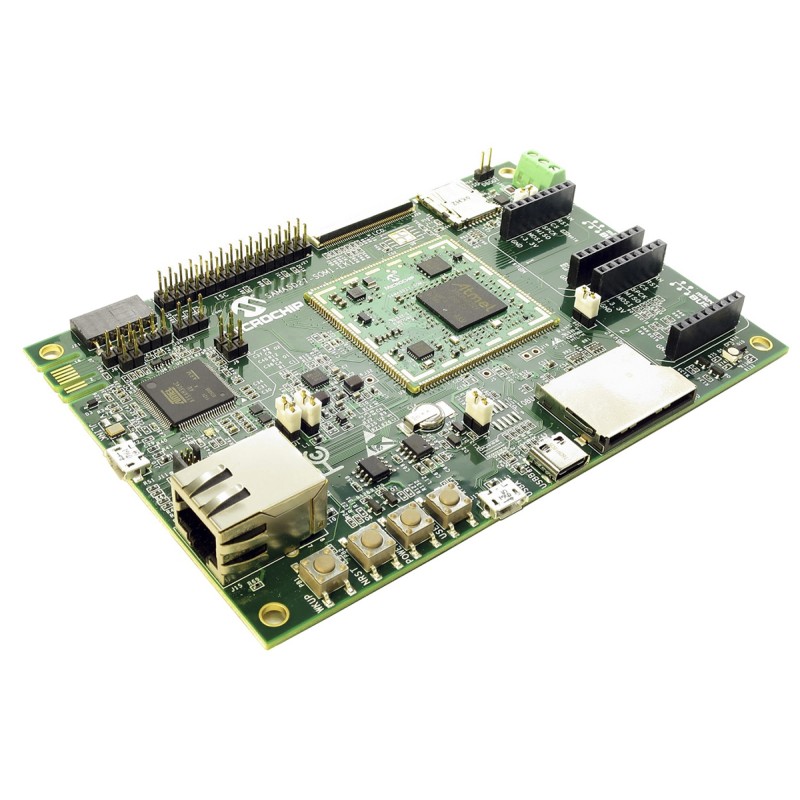 1 pcs - Microchip SAMA5D27 SOM1 SoC Evaluation Kit ATSAMA5D27-SOM1-EK1