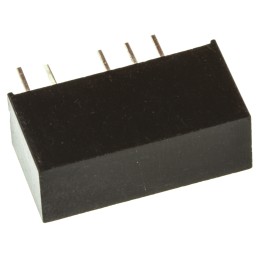 1 pcs - Recom RY DC-DC Converter, 5V dc/ 200mA Output, 11.4 - 12.6 V dc Input, 1W, Through Hole, +70°C Max Temp -40°C