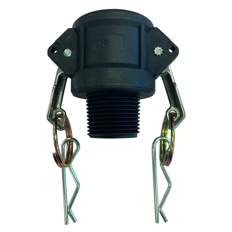 1 pcs - RS PRO Hose Connector, Straight Camlock Coupling, BSP 1in 1in ID