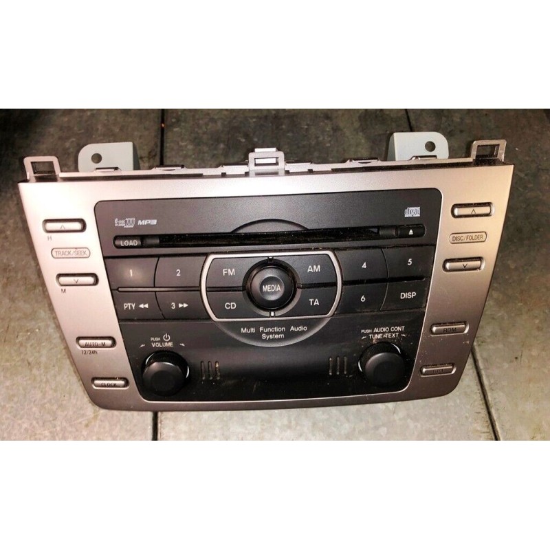 08-12 Mazda 6 mk2 2.2 Diesel RADIO NO CODE GS1E669RXC