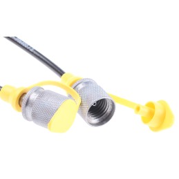 1 pcs - Stauff Hydraulic Test Point Hose SMS 20 1000A, Connection A M16, Connection B M16