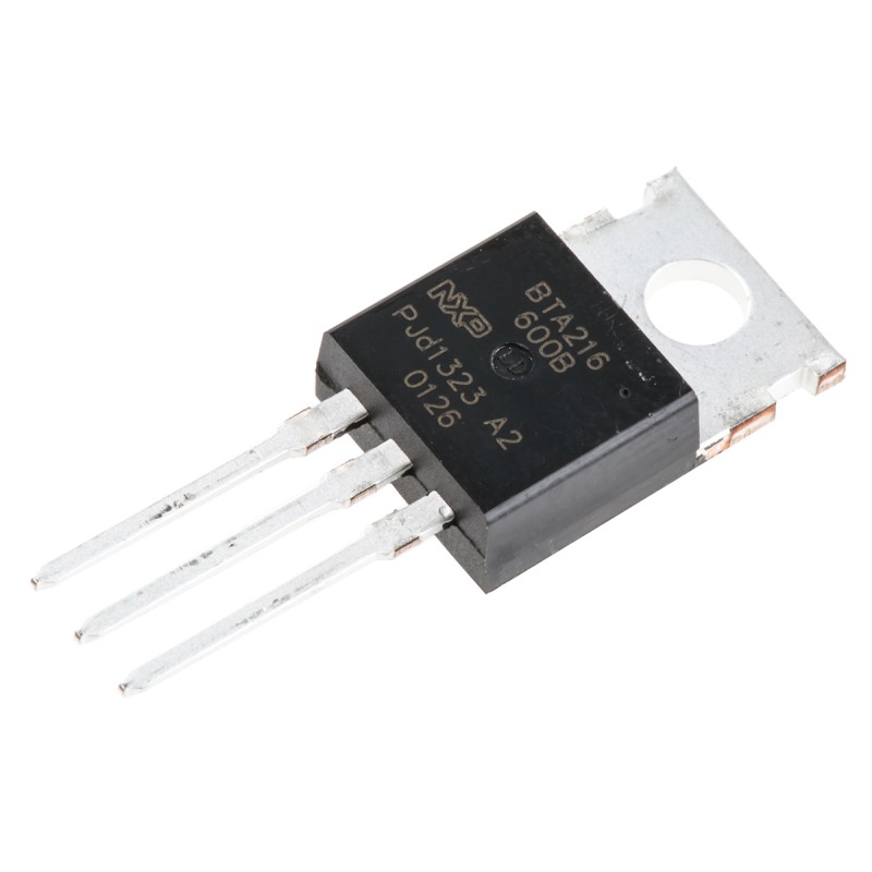 1 pcs - WeEn Semiconductors Co., Ltd Through Hole, 3-pin, TRIAC, 600V, Gate Trigger 1.5V 600V