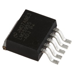 1 pcs - Texas Instruments, LM2595S-ADJ/NOPB Step-Down Switching Regulator, 1-Channel 1A Adjustable 5-Pin, D2PAK