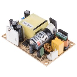 1 pcs - MEAN WELL Switching Power Supply, RPS-30-12, 12V dc, 2.5A, 30W, 1 Output, 80 - 264V ac Input Voltage