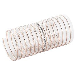 1 pcs - Contitech Clear PUR Reinforced Flexible Ducting, 5m, 100mm Bend Radius