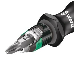 1 pcs - Wera Countersink Drill Bit Set, 6.3 mm, 8.3 mm, 10.4 mm, 12.4 mm, 16.5 mm, 20.5 mm Head, 3 Flute(s), 8 Piece(s)