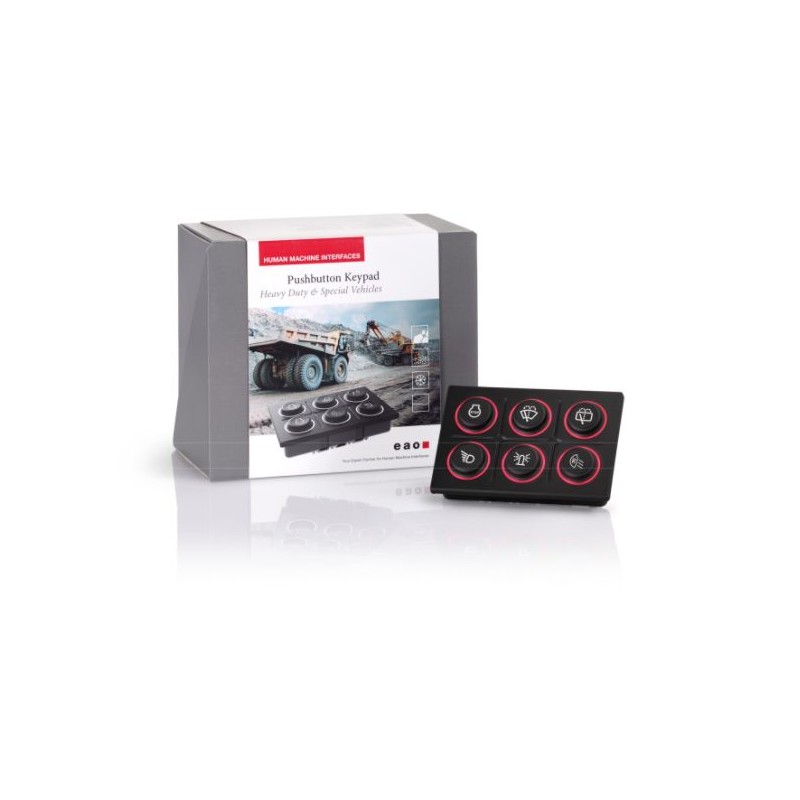 1 pcs - EAO Hardwired Keypad Design In Kit Keypad Accessory Kit for HMI