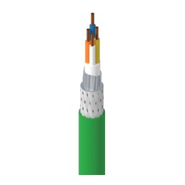 1 Reel of 305 M - Belden Cat5e Unterminated to Unterminated Ethernet Cable, SF/UTP, Green PVC Sheath, 305m, Flame Retardant